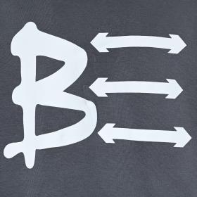 Hoodie Kapuze grau Doppeloptik Blue Effect4